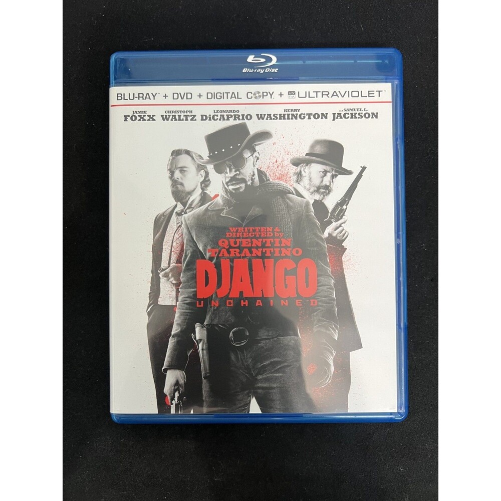 Django Unchained (Blu‑ray + DVD + Digital Copy, 2012) Quentin Tarantino Jamie Fo